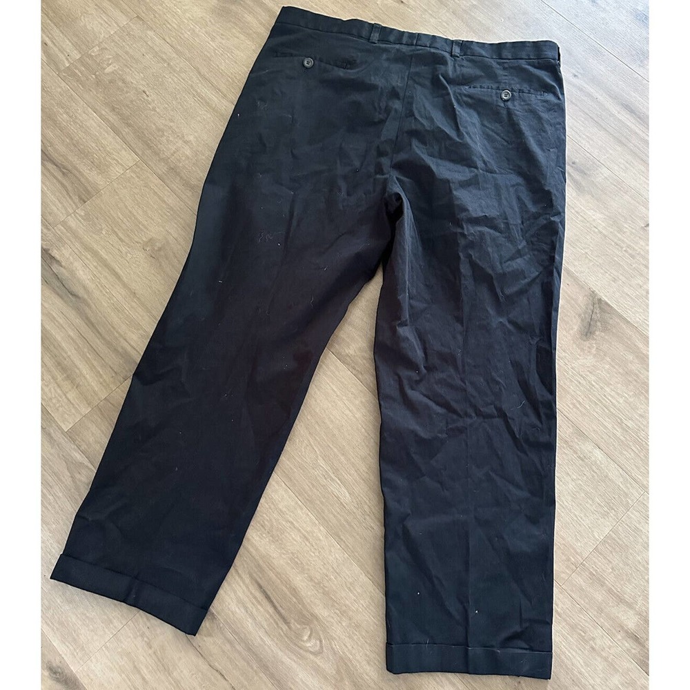 Ermenegildo Zegna black cotton chino pants size 42 measures 42x29 - Picture 3 of 5